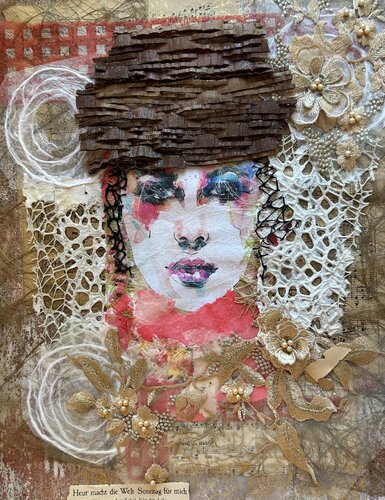 Heute macht die Welt einen Sonntag für mich by Juliette Eckel, Work on Paper for Sale on Singulart