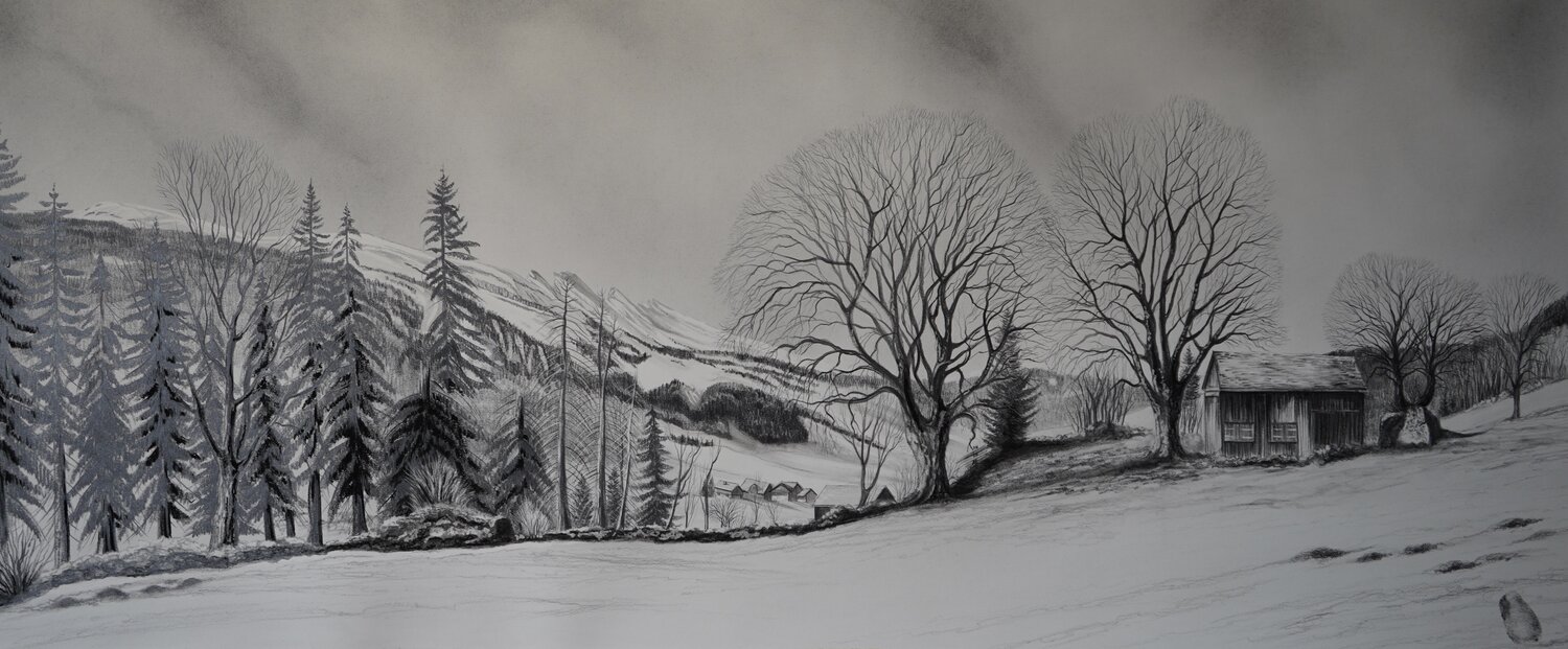 Spätwinterlandschaft in Schönenboden Gregor Dörig
