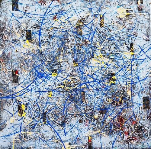 Standing Room Only de Bart Dluhy, Pintura a la venta en Singulart