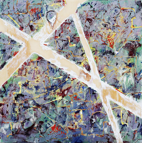 Crossroads de Bart Dluhy, Pintura a la venta en Singulart