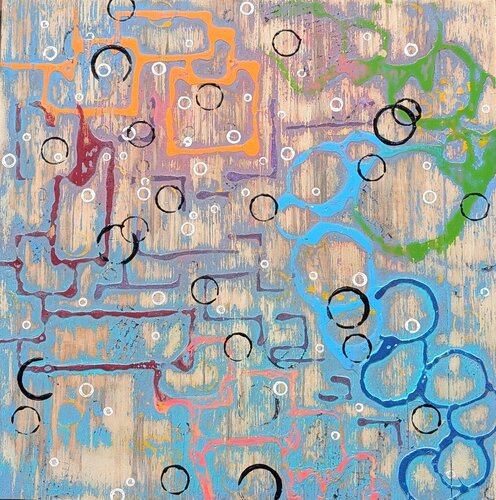 Sprezzatura by Bart Dluhy, Painting for Sale on Singulart