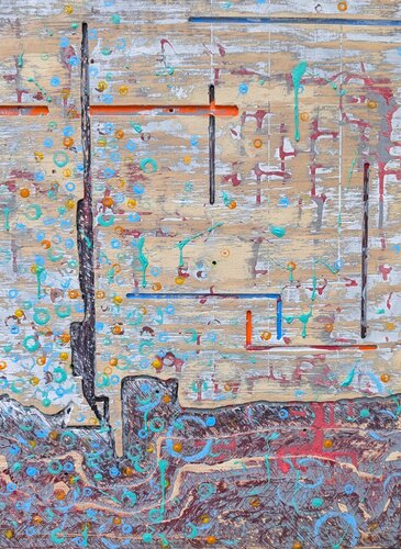 Internal Things de Bart Dluhy, Pintura a la venta en Singulart