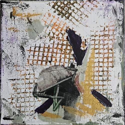Inbetween - Reset van Christine Rechnitzer, Schilderij te koop op Singulart