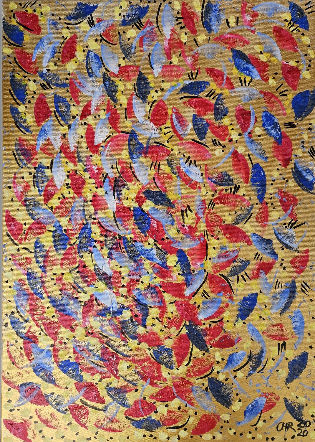 Butterflies In Gold Christine Rechnitzer