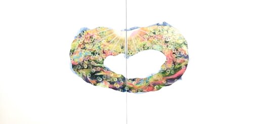 Eternal Light P by Ayako Bando, 회화 for Sale on Singulart