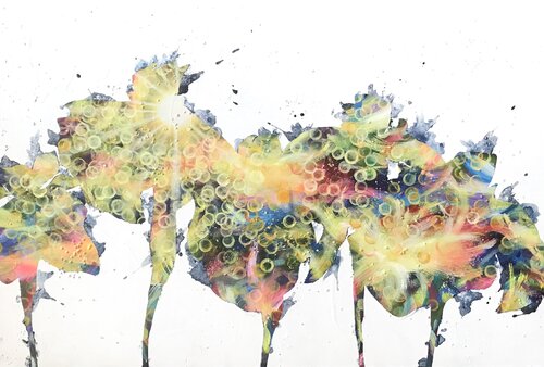 Eternal Light Towanohikari IR by Ayako Bando, 회화 for Sale on Singulart