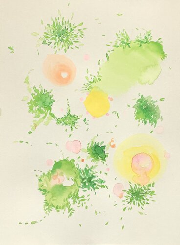 Inner garden von Ayako Bando, Zeichnungen kaufen auf Singulart