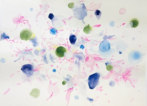 Crystal Whispers by Ayako Bando, 소묘 for Sale on Singulart