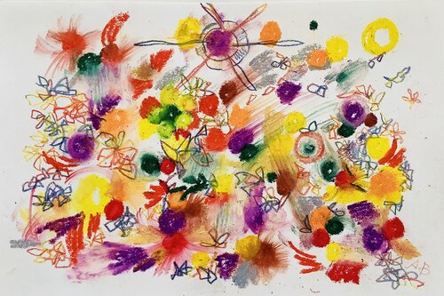 Harvest season by Ayako Bando, 소묘 for Sale on Singulart