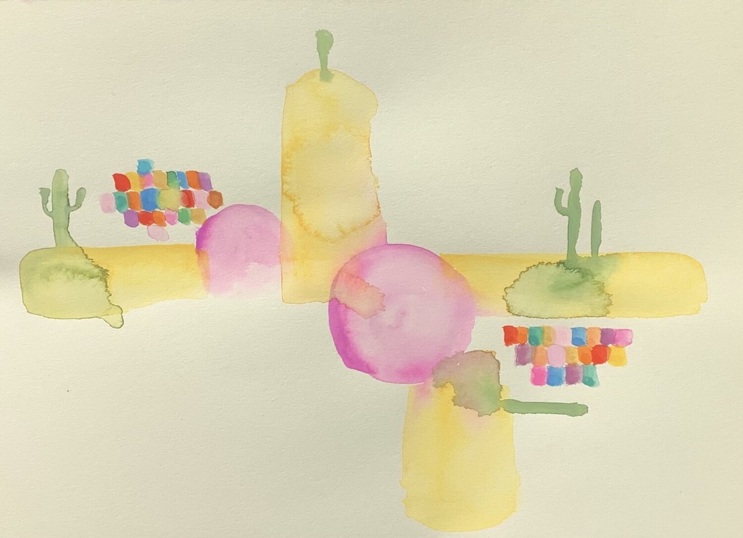 Colorful Desert Walk Ayako Bando
