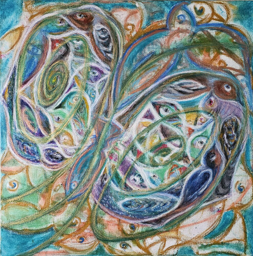 "el ciclo de la vita" di Melanie Stein, Pittura in vendita su Singulart