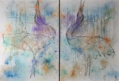 cossa porta la primavera? by Melanie Stein, Painting for Sale on Singulart