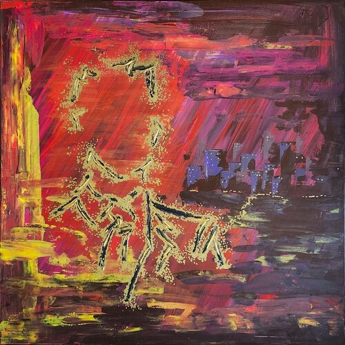 The Human Light di Nara Ziyou, Pittura in vendita su Singulart