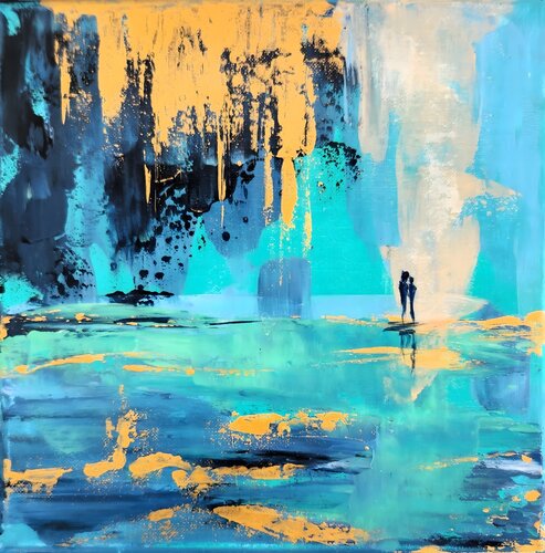 Open Horizonts I de Nara Ziyou, Pintura a la venta en Singulart