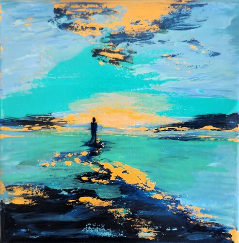 Open Horizonts II de Nara Ziyou, Pintura a la venta en Singulart