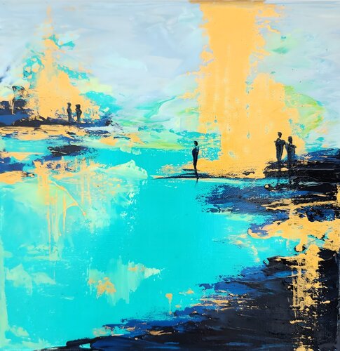 Open Horizonts IV de Nara Ziyou, Pintura a la venta en Singulart