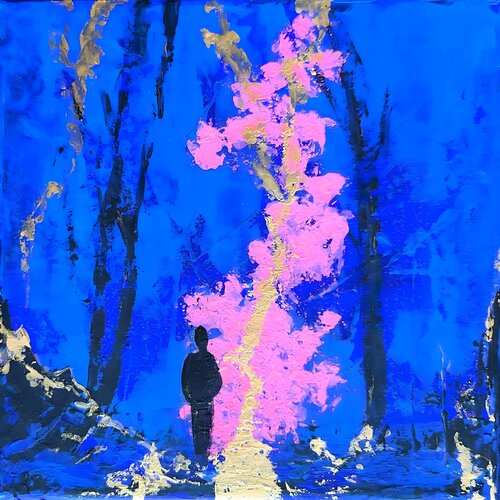 Luminous Midnight I de Nara Ziyou, Pintura a la venta en Singulart