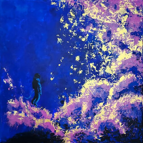 Touching Infinity by Nara Ziyou, Painting for Sale on Singulart