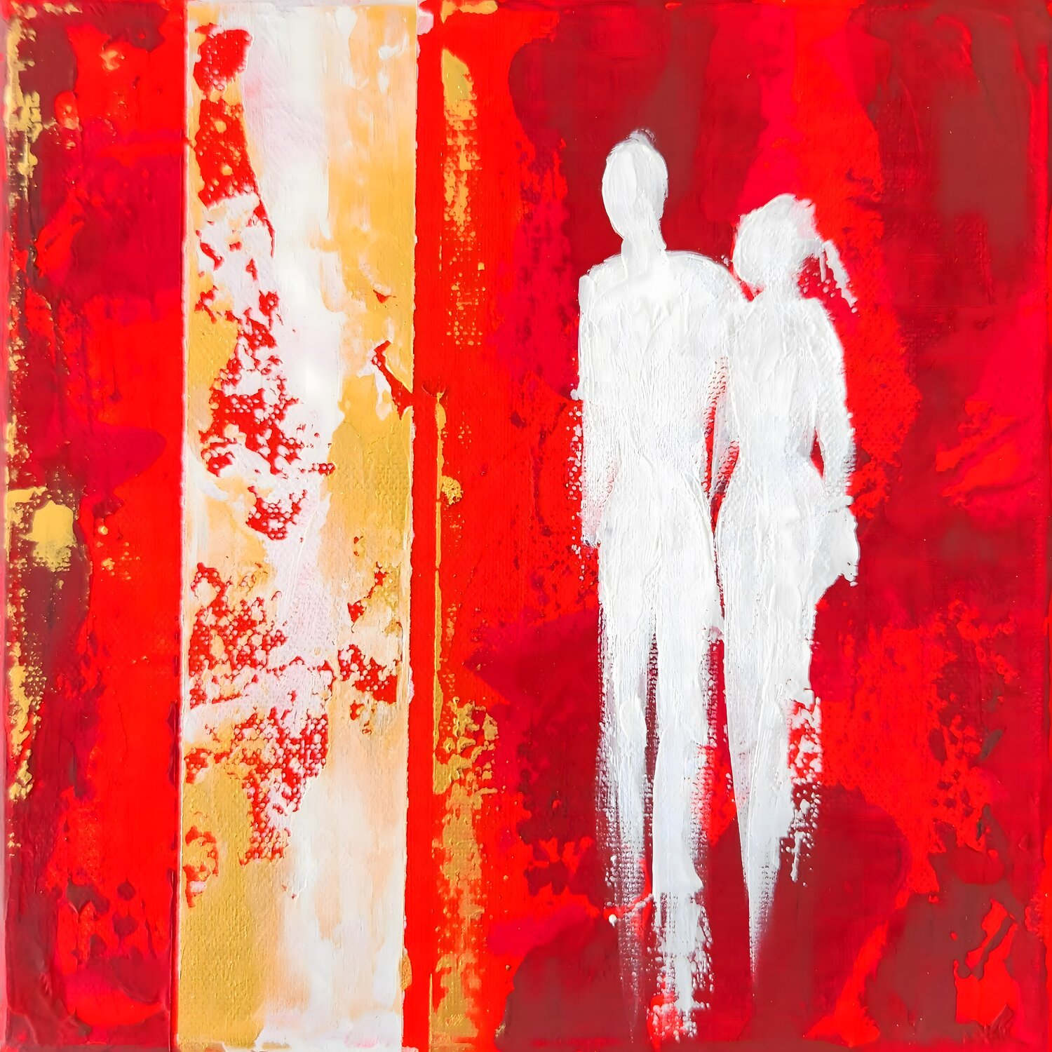 Red Threshold IV Nara Ziyou Origineel schilderij te koop