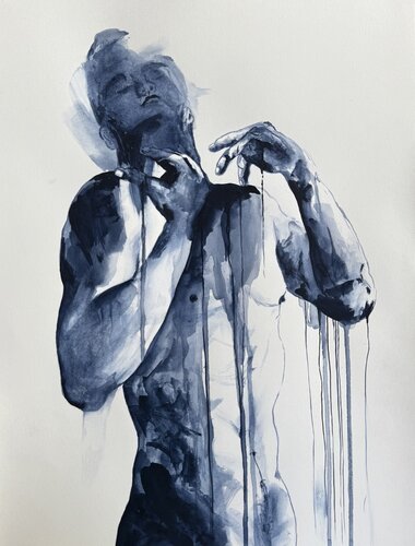 Light and shadow van Marcello Fischer, Werk op papier te koop op Singulart