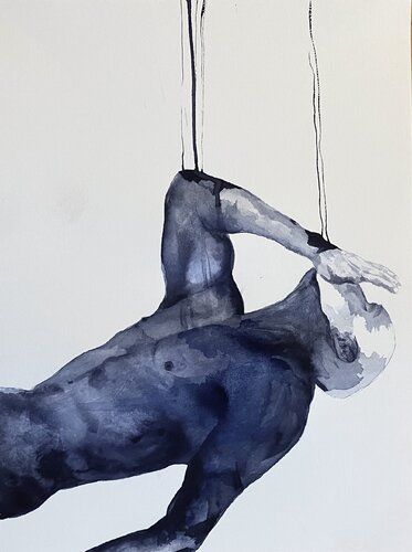 Light and shadow van Marcello Fischer, Werk op papier te koop op Singulart