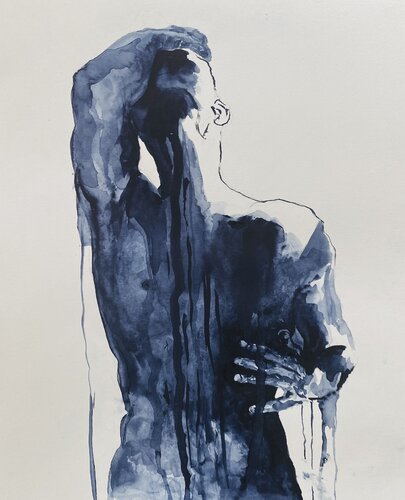 Light and shadow par Marcello Fischer, Œuvre sur papier en vente sur Singulart