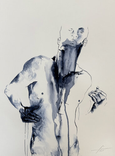 Light and shadow di Marcello Fischer, Opera su carta in vendita su Singulart