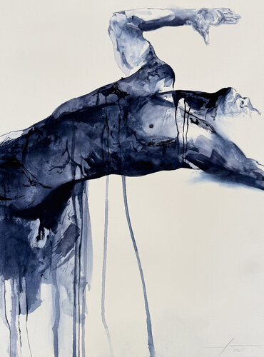 Light and shadow par Marcello Fischer, Œuvre sur papier en vente sur Singulart