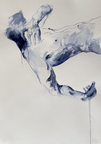 Light and shadow van Marcello Fischer, Werk op papier te koop op Singulart