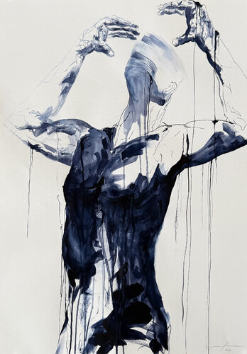 Light and shadow by Marcello Fischer, Work on Paper for Sale on Singulart