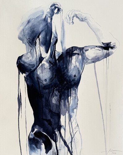 Light and shadow di Marcello Fischer, Opera su carta in vendita su Singulart