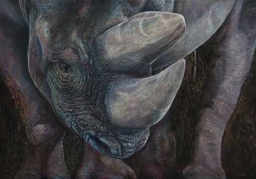 Quantenhorn by Olaf Plantener, Painting for Sale on Singulart