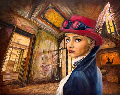 Die Ankunft van Olaf Plantener, Schilderij te koop op Singulart