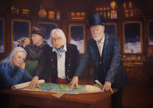 Die Reise by Olaf Plantener, Painting for Sale on Singulart