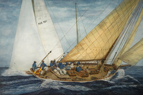 Regatta von Olaf Plantener, Malerei kaufen auf Singulart