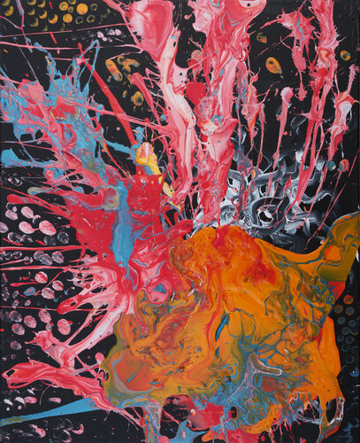 The Changing Worlds of The Rivers of von Aelita Andre, Malerei kaufen auf Singulart