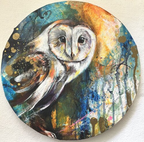 Gentle gaze van Gayatri Yelegaonkar, Schilderij te koop op Singulart