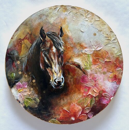 Ride van Gayatri Yelegaonkar, Schilderij te koop op Singulart