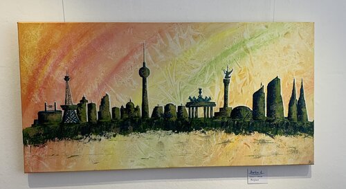 Berlin Trilogie 1 by Rebecca Rieger, 회화 for Sale on Singulart