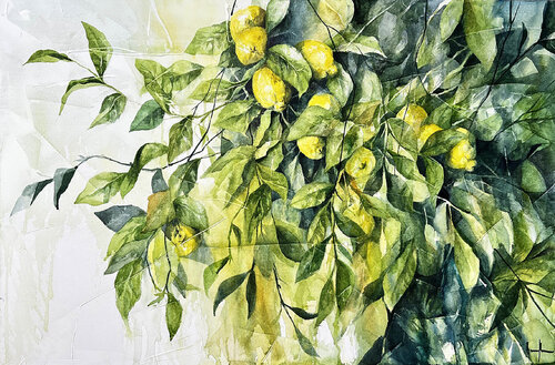Limonero van Nacho Muñoz Cano, Schilderij te koop op Singulart