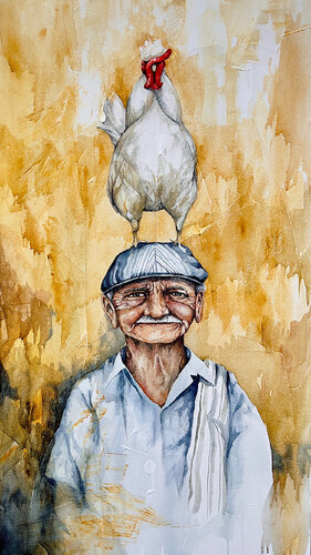 Colombia criolla van Nacho Muñoz Cano, Schilderij te koop op Singulart