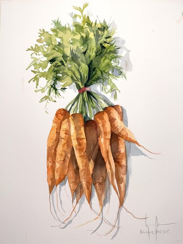 Zanahorias van Nacho Muñoz Cano, Schilderij te koop op Singulart