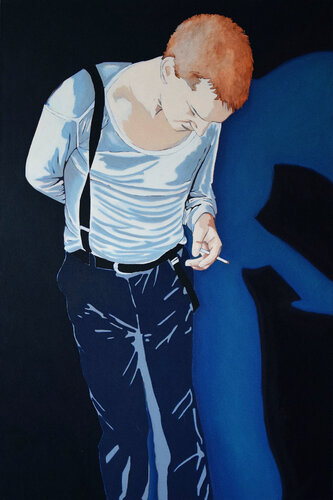 "Zündholz 1." par Mike Wosnitzka, Peinture en vente sur Singulart