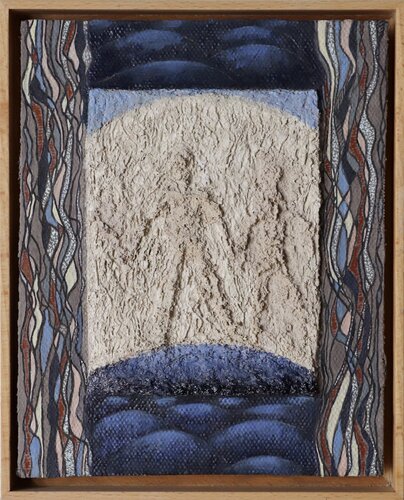 Figure primitive I - Carapace 2 de Nicole Bovard, Pintura a la venta en Singulart