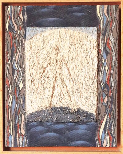 Figure primitive I - Cara Pace 2 van Nicole Bovard, Schilderij te koop op Singulart