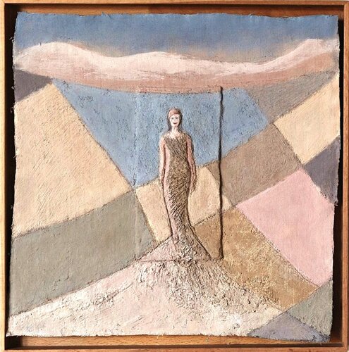 Figure féminine I Cara Pace 14 van Nicole Bovard, Schilderij te koop op Singulart