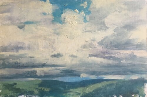 Clouds In Provence von Samson Mercy, Malerei kaufen auf Singulart