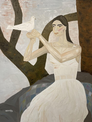 Cada día mas consciente by Sofía Balut Páez, Painting for Sale on Singulart