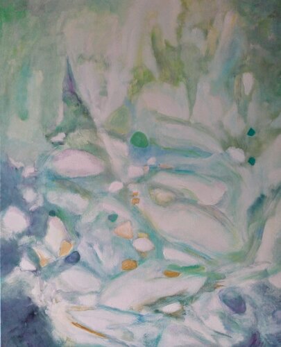 Ma Rivière X - N° 3206 van Théodora BERNARDINI, Schilderij te koop op Singulart