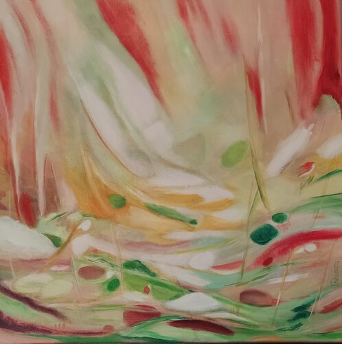 Ma Rivière XXV - N°3506 von Théodora BERNARDINI, Malerei kaufen auf Singulart